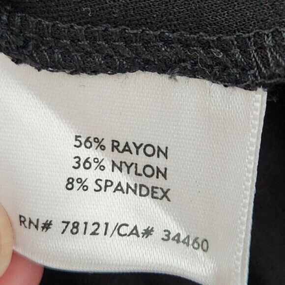 EILEEN FISHER Black Button-Front Shirt Dress – Size SP - Picture 9 of 12